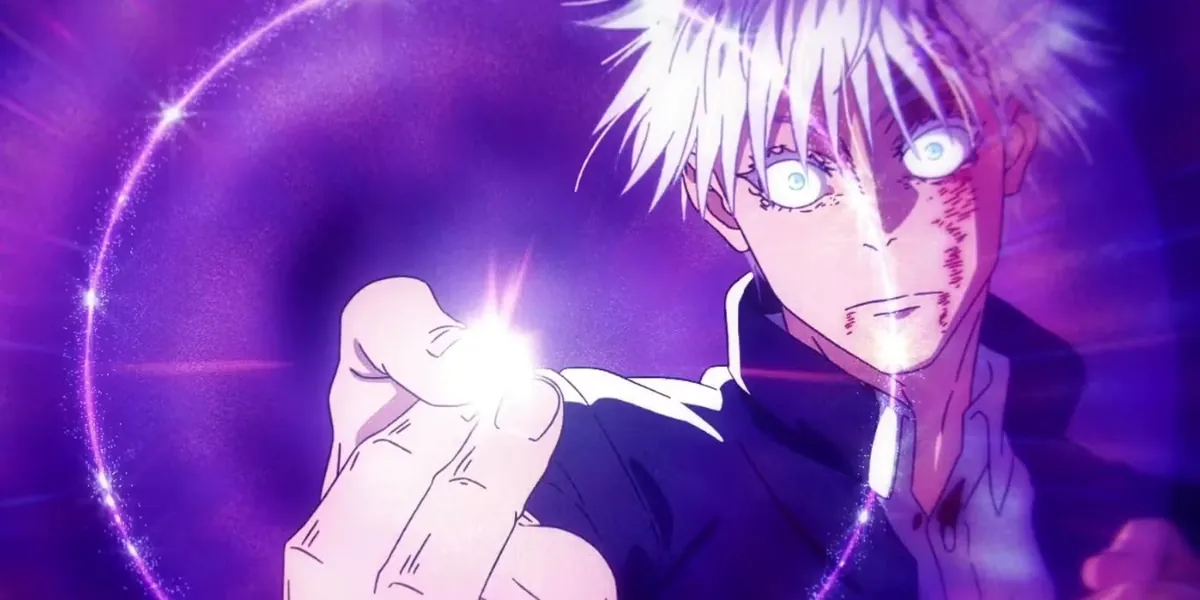 gojo hollow purple